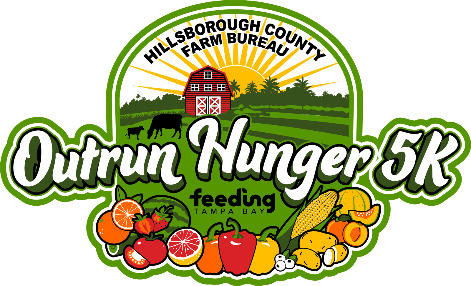Outrun Hunger 5K logo