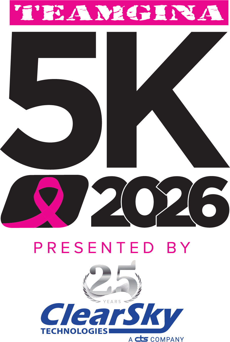 TEAM Gina 5K logo