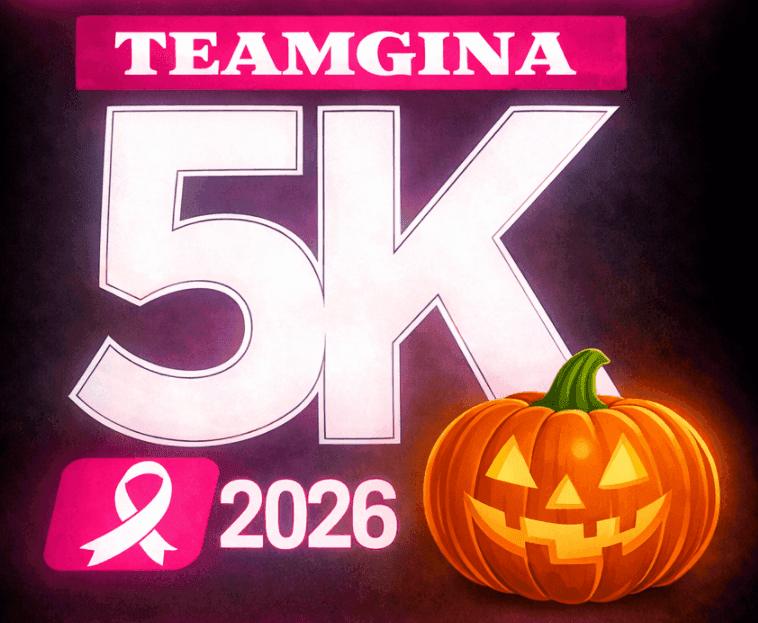 TEAM Gina 5K logo